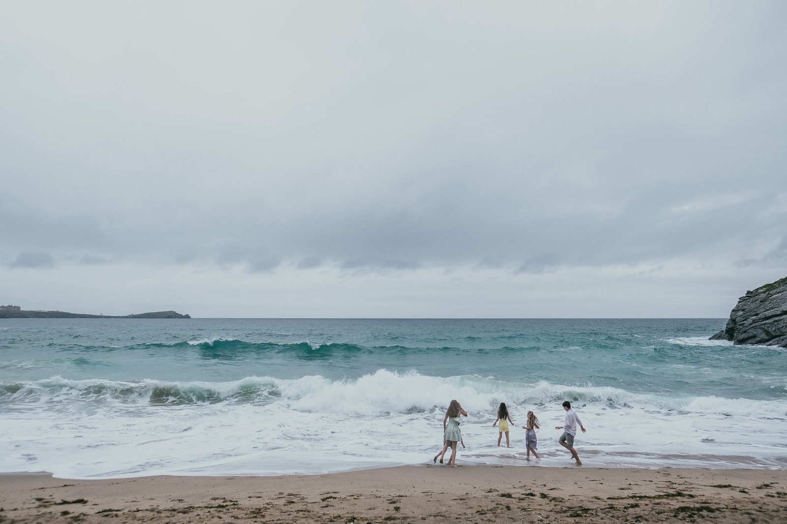 lusty glaze beach wedding